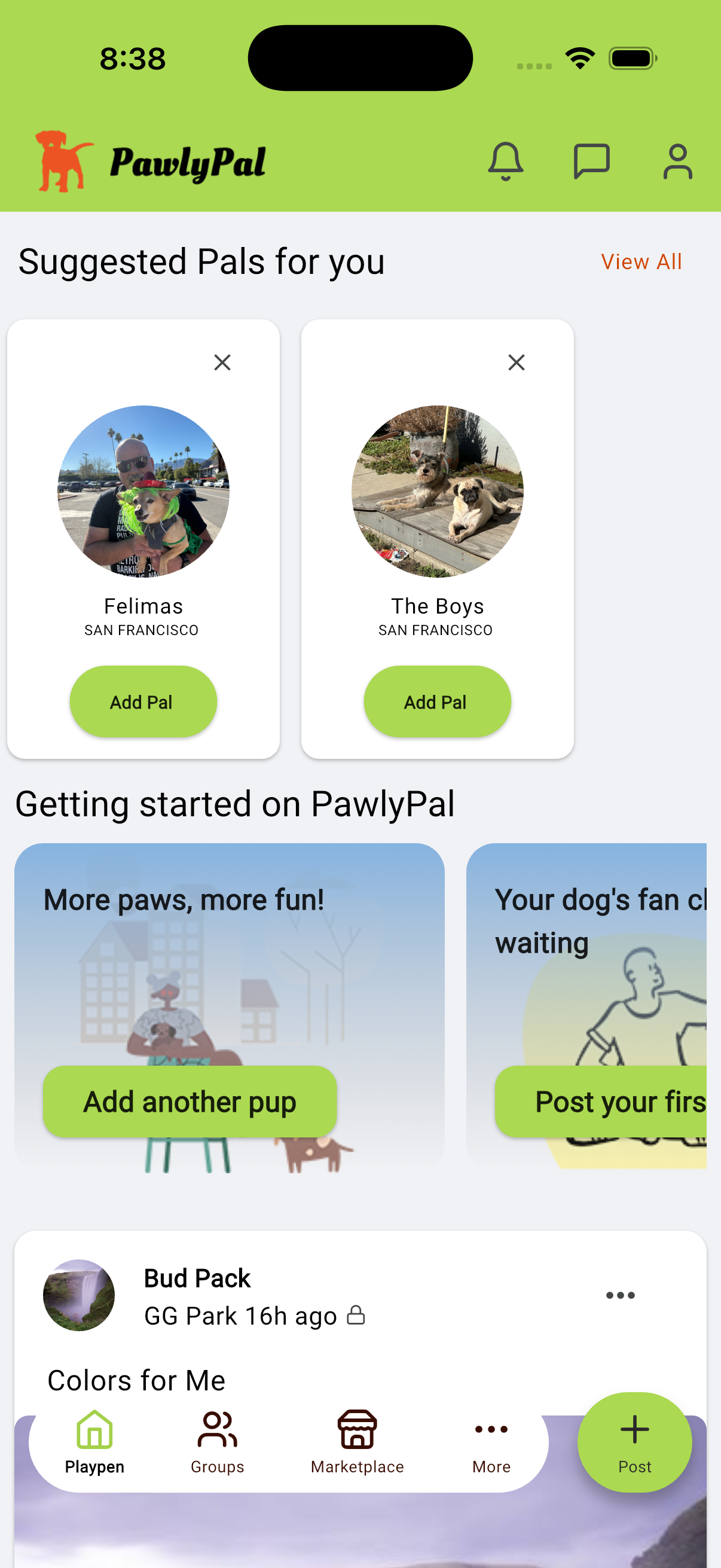 PawlyPal App Screenshot